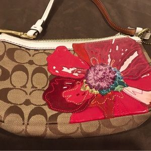 Rare Suede Coach Bag